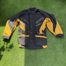 Spada Motorcycle Jacket Yellow Men?s Size XS