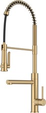 Kraus KPF-1605 Artec Pro 1.8 GPM 1 Hole Pre-Rinse Pull Down - Spot Free Brushed