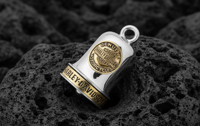 Harley-Davidson  Sculpted Medallion B&S Logo Ride Bell Two-Tone 8 / HRB095