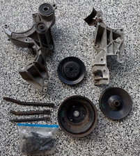 88-92 Chevrolet Sbc V8 Engine Serpentine Bracket Set Conversion Wpulleys F Body