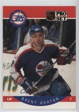 1990-91 Pro Set Brent Ashton #323 i3a