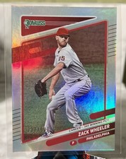 2021 Panini Donruss Philadelphia Phillies Career Stat Line #115 Zack Wheeler/500