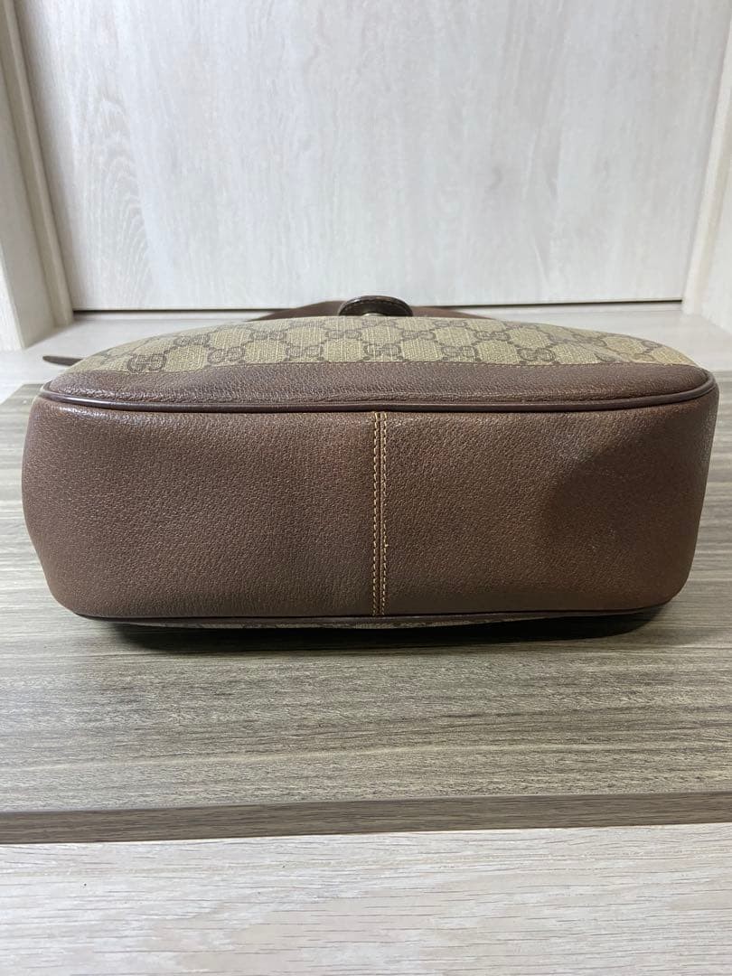 Gucci GG Supreme Shoulder Bag with Sherry Line & Interlocking G –Vintage Classic thumbnail 10