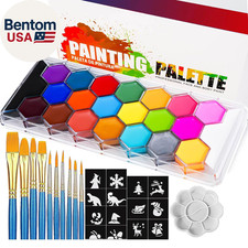 22 Colors Professional Face Body Paint Kit, Face  Body Paint Kit for Halloween,