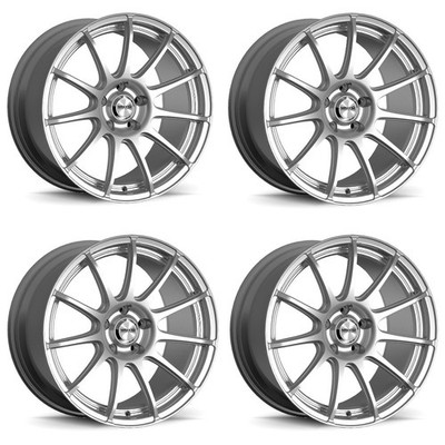 Set 4 17'' Maxxim 10S Winner 17x7 Wheels 5x100 5x4.5 +40mm Rims