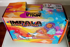 Impala Size Six Women's Roller Skates Vegan Pink/Yellow