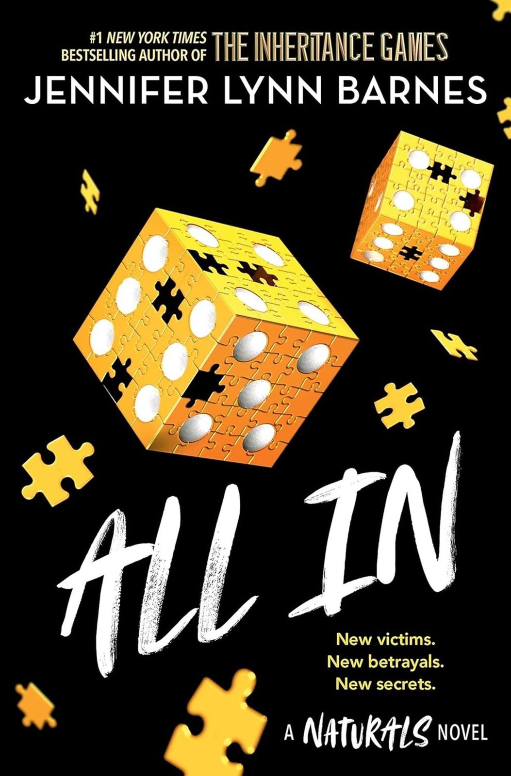 All In Book Paperback Jennifer Lynn Barnes Softcover Novel