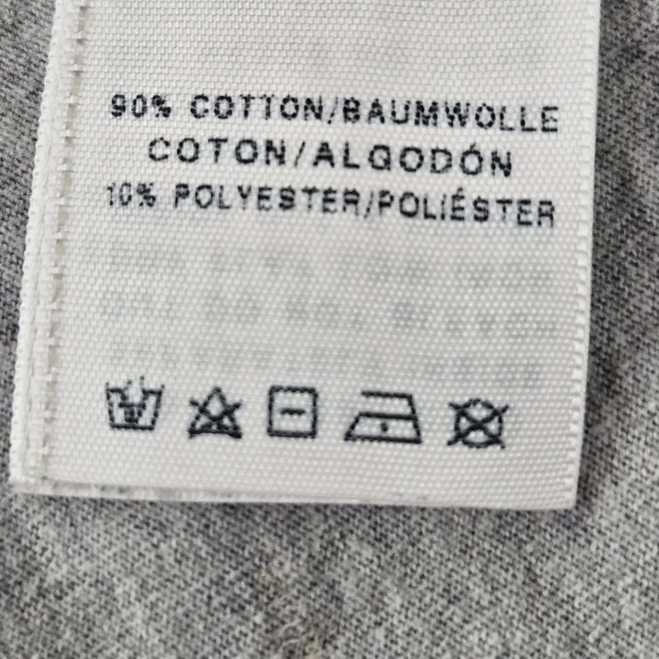 Camiseta sin mangas True Religion para mujer S gris estampado gráfico estrás cuello redondo pulóver Foto 3 de 4