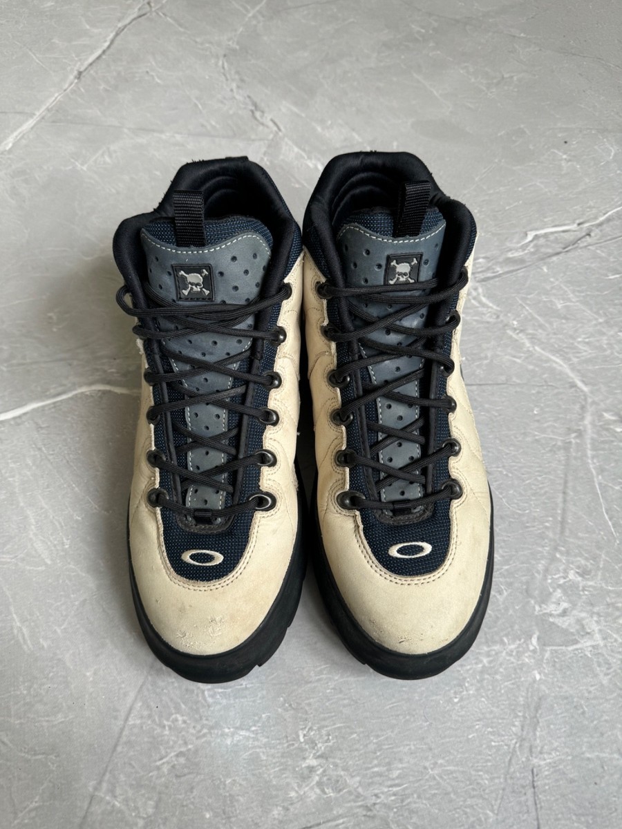 vintage Oakley Nail Boots Y2K-era Tactical Boots Skulls Logo Size