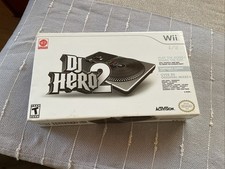 Wii DJ Hero 2 Turn Table Bundle New Sealed