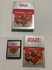 Atari 2600 Real Sports Soccer 1983 Cartridge, Box And Instructions