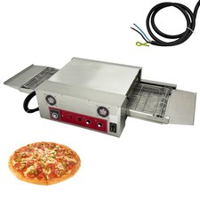18'' Chain Conveyor Electric Pizza Oven for Pizza Baked Flatbread 220V 1-Phase