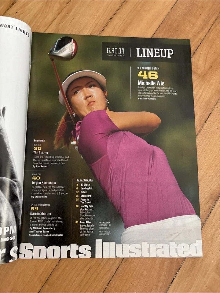 Sports Illustrated HOUSTON ASTROS World Series Springer Prediction Issue 6/30/14 - Image 2 of 2