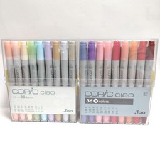 COPIC ciao Start 36 Color Set 36 Color B Set ...