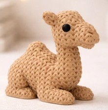 Camel 3D Printed Knitted Cute  Decor & Gift Idea