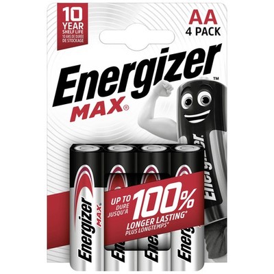 Energizer Max Mignon (AA)-Batterie Alkali-Mangan  1.5 V 4 St.