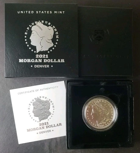 2021 D Uncirculated $1 Morgan Silver Dollar