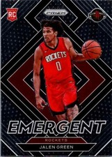 2021-22 Panini Prizm #15 Jalen Green Emergent