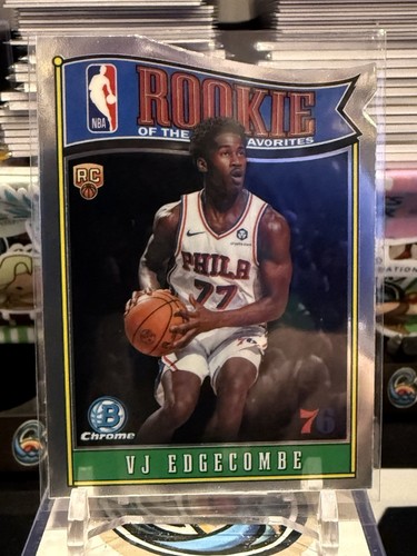 2025 Bowman Chrome VJ Edgecombe Rookie Insert Philadelphia 76ers Topps TZ