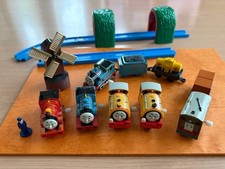 Thomas Capsule Plarail Train Track Windmill Lot Collectible 15