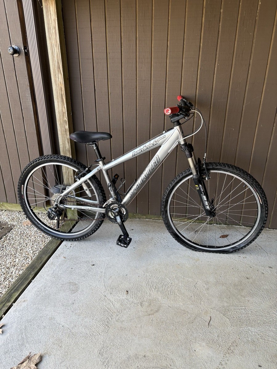 Specialized Hardrock Sport Mountain Bike 26in Large Silver V-Brake