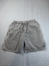 Crazy Shirts Hawaii Shorts Mens Size Large Gray Crater Dyed Elastic Waist Cotton