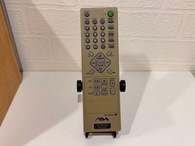 AIWA XR-MJ1 CD MD Cassette Micro Stereo System w/ Speakers Tested