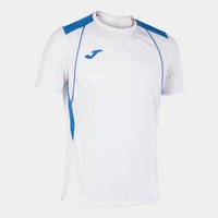 Joma Kurzarmshirt Mann Championship VII Weiss KöNigsblau