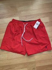 Image of Polo Ralph Lauren Men’s Swim Shorts Red Pony Logo Size 2XL BNWT