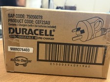 Contains 3 Chargers with 4 A  batteries included DURACELL RECHARGEABLE