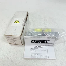 DETEX MS-2049F PLATE CONTACT SET - FLUSH - MAGNETIC SWITCH