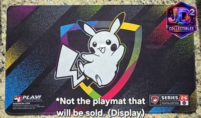 Pokémon Regional Championships Series 26 Pikachu Premium Playmat