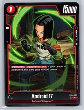 Android 17 FB04-009 C Android Universe 7 Battle Dragon Ball Fusion World