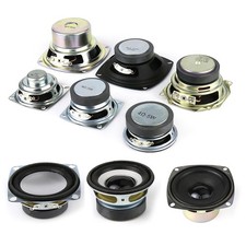Small Full-Range Speaker Round Loudspeaker 3 Ohm,4 Ohm,Home Hifi Audio DIY Parts