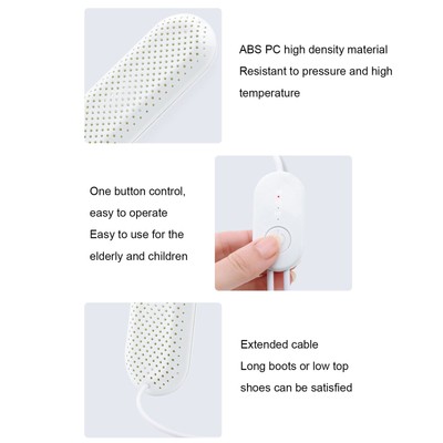 Shoe Dryer Hot Air Circulation Technology Multifunctional UV Deodorizing