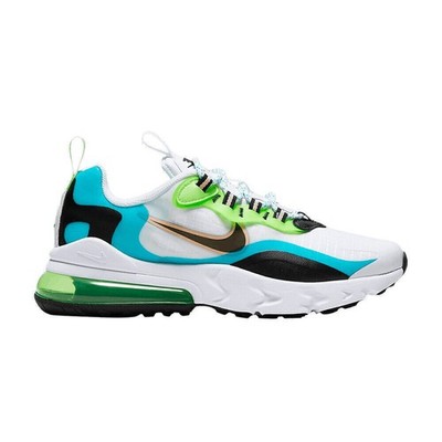 Nike Air Max 270 React SE GS 'Oracle Aqua' CJ4060-300 Kids Shoes
