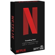 Juego de mesa Netflix Trending Now crea tu propio programa para 3 a 10 jugadores