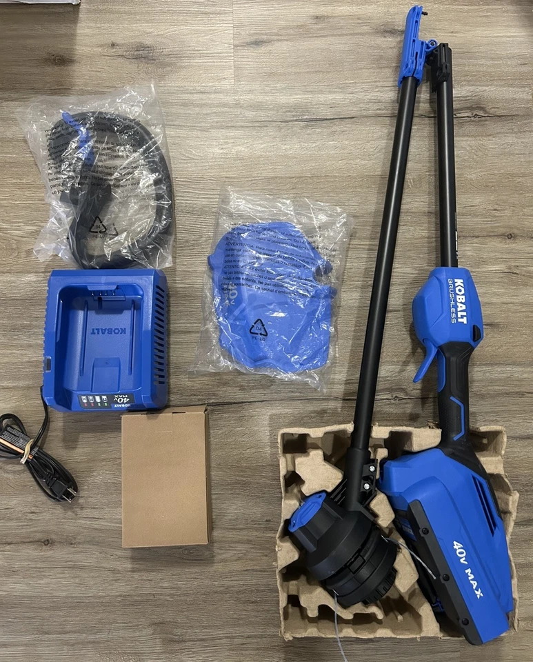 Комплект бесщеточного триммера Kobalt 40 В макс. 15 дюймов #3809908 с зарядным устройством - Изображение 3 из 3