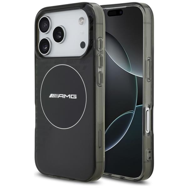 Case Mercedes AMG Magsafe IPHONE 17 Pro Plastic Black Transparent