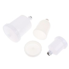 Plastic Spray Paint Cup Sprayer Cup Spray Gun Parts 125ml 250ml 600ml