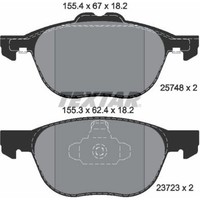 Textar 2574801 Bremsbelagsatz FüR Ford Kuga Tourneo Grand Tourneo V408 Transit