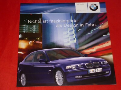 BMW 3 Series E46 Compact Individual ''Youngline'' Special Model Brochure Brochure 2001