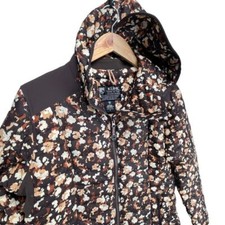 Kuhl Spyfire Hoody Autumnal Floral Goose Down Puffer Jacket Womens Small Nwt