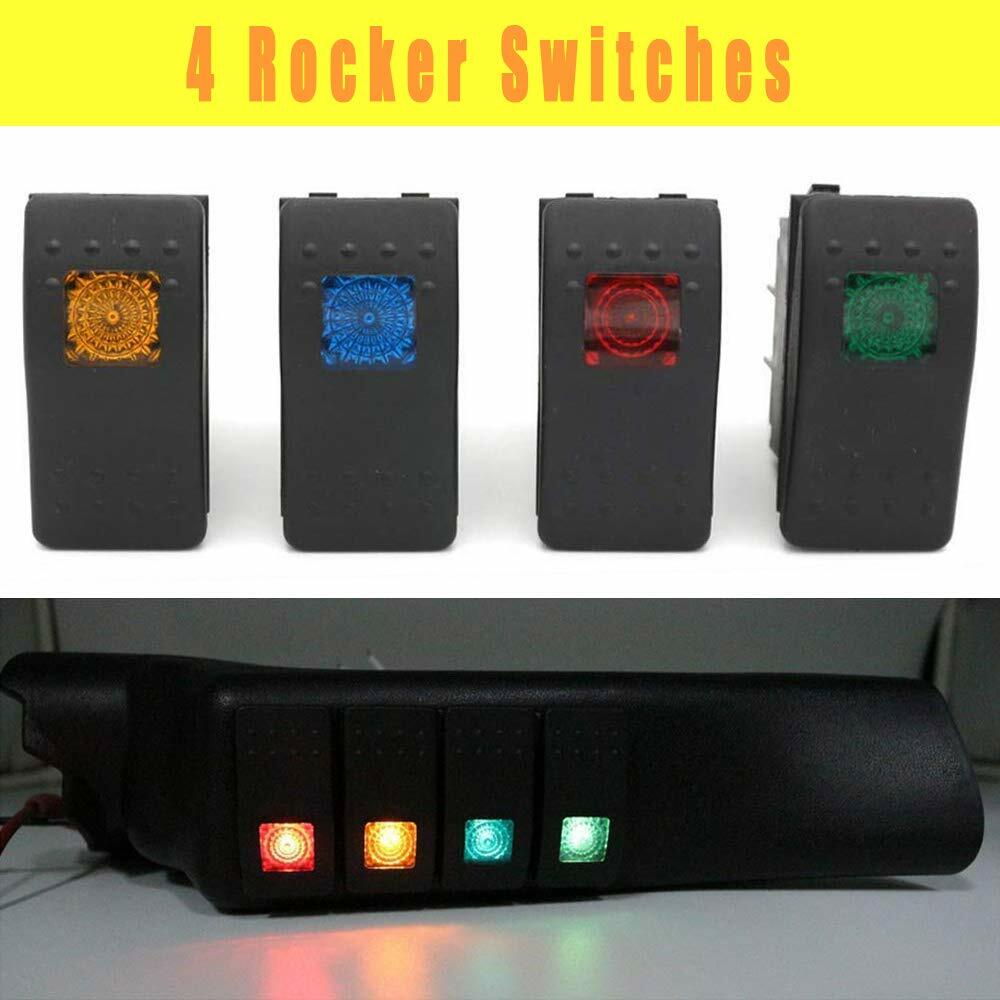 A-pillar 4-switch Panel For Wrangler JK U-Box A-Pillar 4-Switch - Foto 5