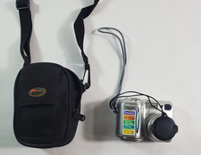 Nikon COOLPIX 4300 4.0MP Digital Camera Silver with Batteries Case