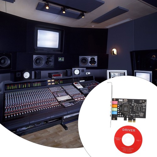 Audio Interface Soundkartenerweiterungskarte PCI-Soundkarte Pcie Auf 5.1 - Afbeelding 7 van 12