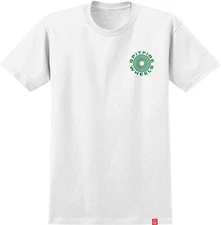 Spitfire Wheels Shirt Classic 87 Swirl Fill White/Green