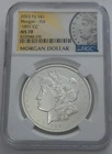 1891 CC Morgan Silver Dollar NGC MS70 First Day Morgan Label 2023 Fiji Mint .999