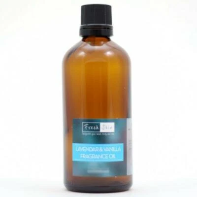 100ml Lavender & Vanilla Fragrance Oil - Candles, Bath Bombs & Soap Making