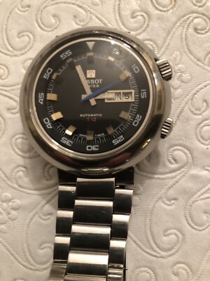 1970 Tissot Automatic T 12 Super Compressor World Time | eBay